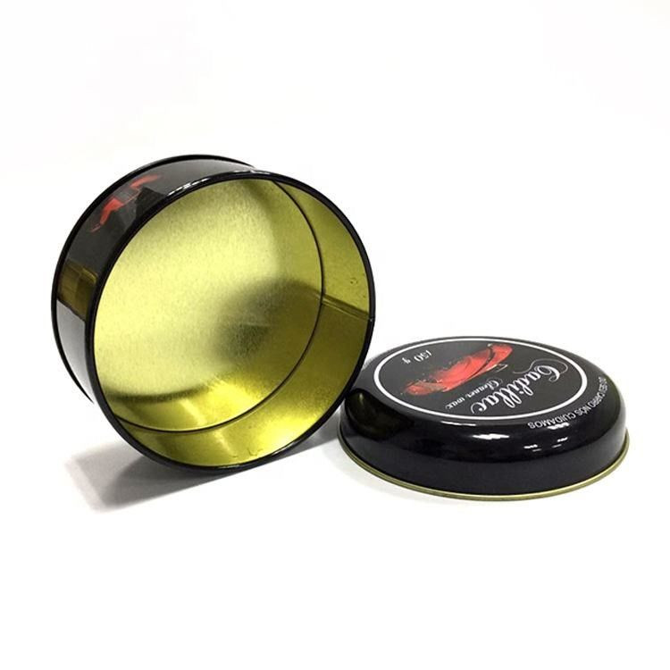 Round Soy Wax tin Solid Shoe Polish Car Wax Leather Shoes Cream Empty Metal Tin Box